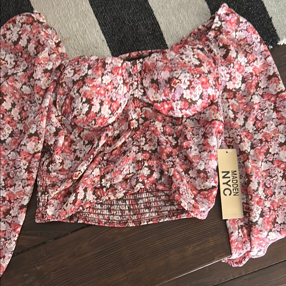 Madden NYC Floral Bikini Set